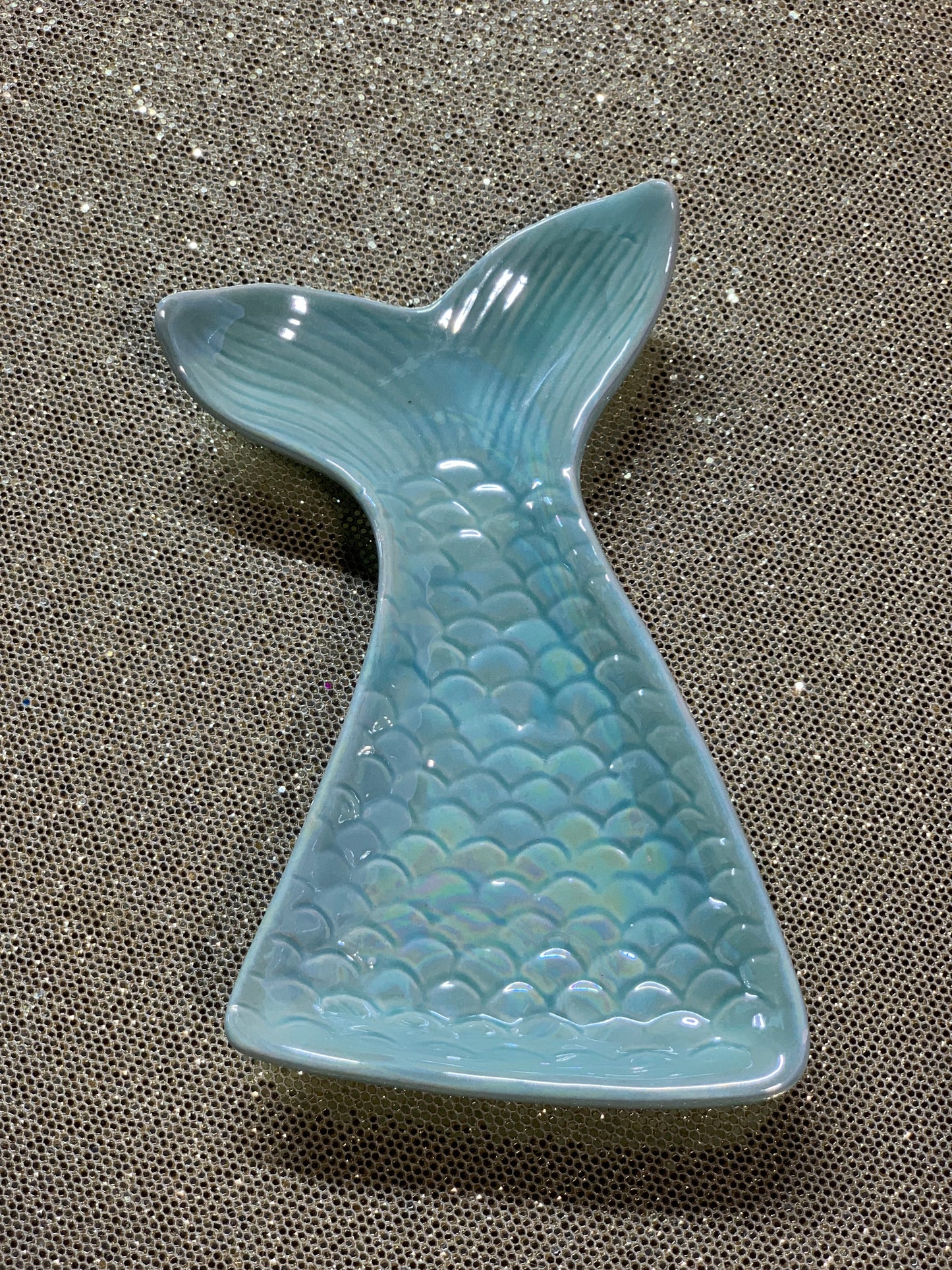 Mermaid Tail Ceramic Dish