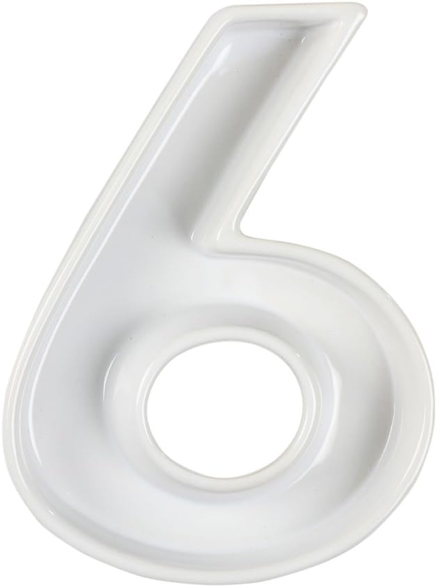 Porcelain Ceramic Numbers